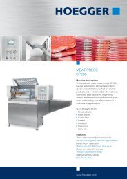 MEAT PRESS SP280 - Columbit