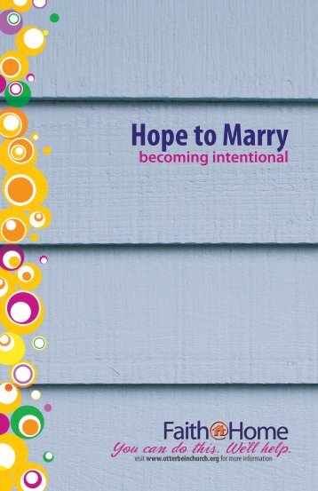 Hope to Marry - Waynesboro Otterbein Church