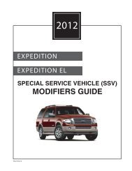 2012 Expedition SSV Modifiers Guide - MotorCraftService.com