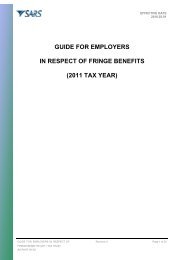 guide for employers in respect of fringe benefits (2011 tax ... - PSIber