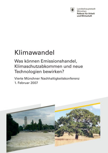 Klimawandel - Referat für Arbeit und Wirtschaft