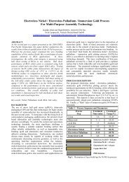 Electroless Nickel / Electroless Palladium / Immersion ... - Atotech Inc.