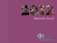 Memoria Anual - Alide