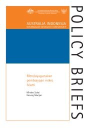 AUSTRALIA INDONESIA - SMERU Research Institute