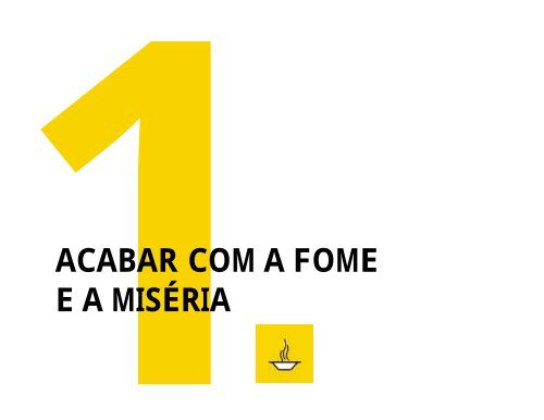 MDG 1: Acabar com a fome e a miseria - World Volunteer Web