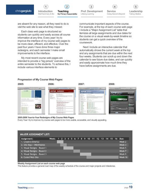 Tenure & Promotion Digital Document (.pdf) - KCC New Media Arts