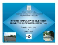 Proyectos de infraestructura vial