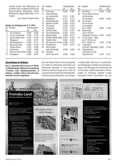 Amtsblatt 18/2012 - Stadt Weißenberg