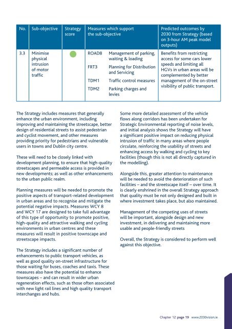 Greater Dublin Area Draft Transport Strategy 2011-2030