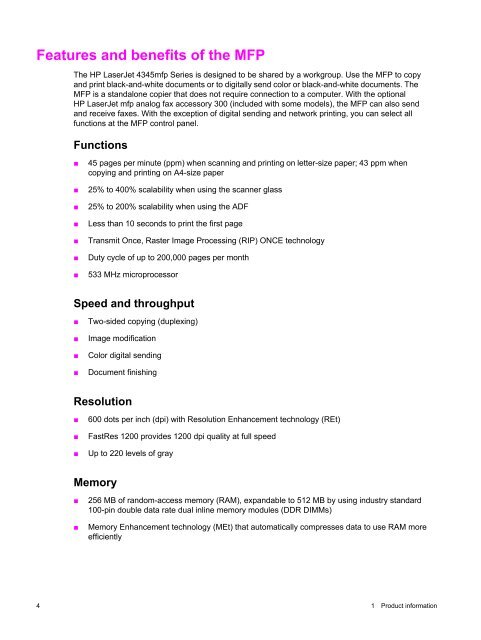 HP LaserJet 4345mfp Series Service Manual - ENWW