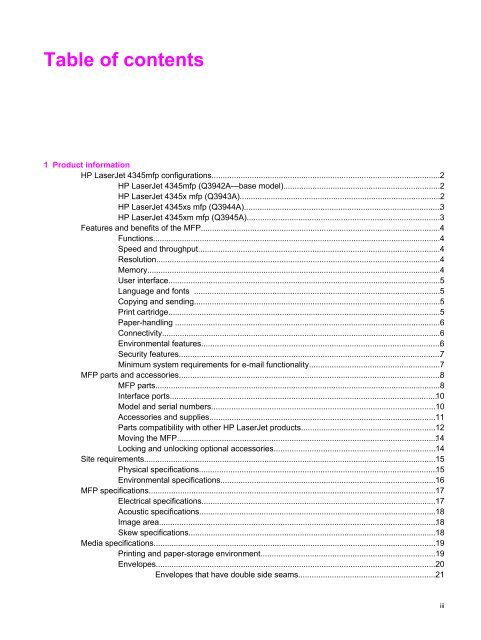 HP LaserJet 4345mfp Series Service Manual - ENWW