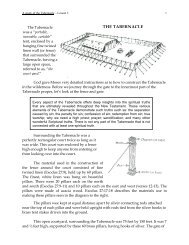 Tabernacle - LESSON 3 - NetBibleStudy.com