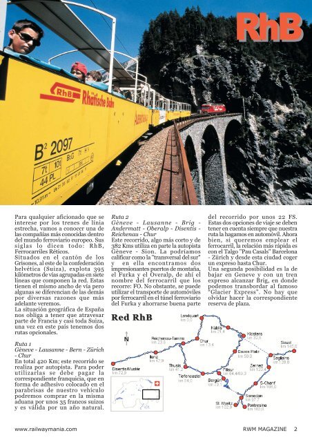 Railwaymania Magazine 1 - Railwaymania.com