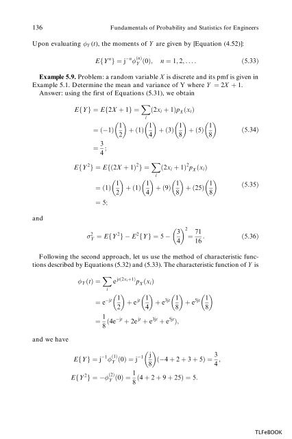 Fundamentals of Probability and Statistics for Engineers