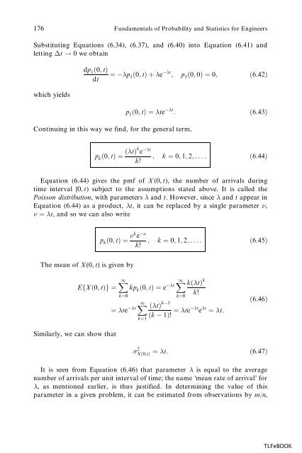 Fundamentals of Probability and Statistics for Engineers