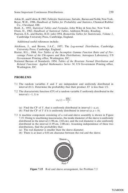 Fundamentals of Probability and Statistics for Engineers