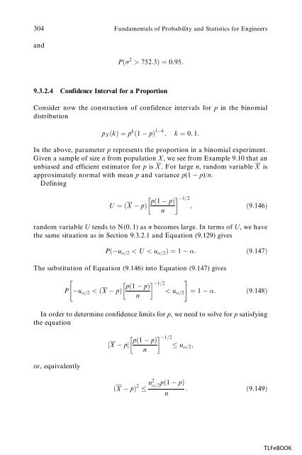 Fundamentals of Probability and Statistics for Engineers