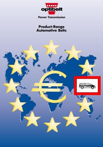 Catalogue Optibelt - belts for cars - commercservice.sk