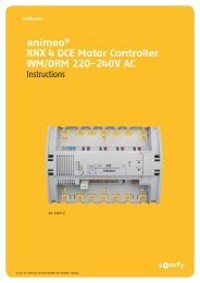 animeoÂ® KNX 4 DCE Motor Controller WM/DRM 220-240 V AC