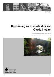 17. Renovering av stenvalvsbro vid Ãveds kloster, Ãved sn, AM ...