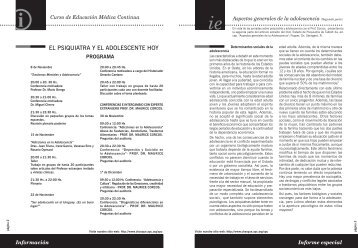 EL PSIQUIATRA Y EL ADOLESCENTE HOY - Mednet.org.uy