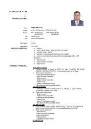 CV Raducan OPREA.pdf - Facultatea de Drept