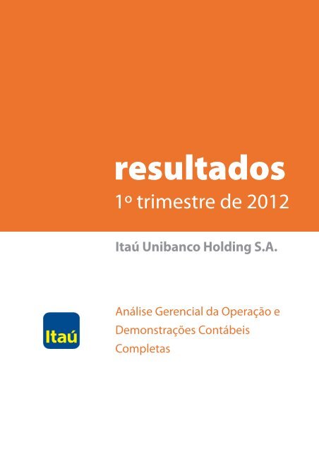 IRR310312.pdf - Relações com Investidores - Banco Itaú