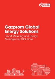 Gazprom Global Energy Solutions - Gazprom Marketing & Trading