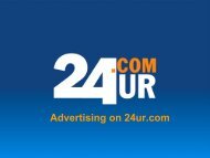 Advertising on 24ur.com