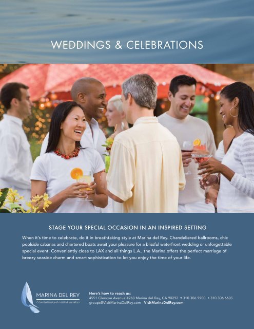 WEDDINGS & CELEBRATIONS - Marina del Rey