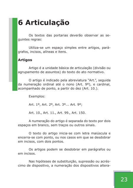 elaboraÃ§Ã£o de portarias no MinistÃ©rio da SaÃºde - Bibliotecadigital ...