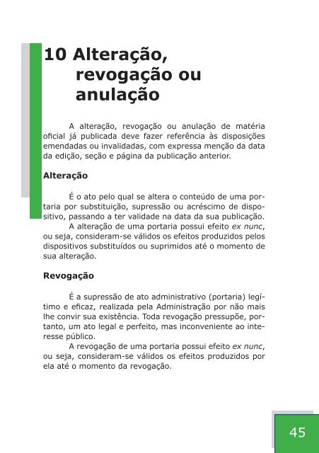 elaboraÃ§Ã£o de portarias no MinistÃ©rio da SaÃºde - Bibliotecadigital ...