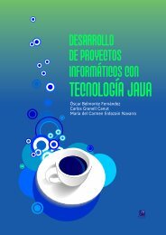 Desarrollo de proyectos informáticos con tecnologÃa Java