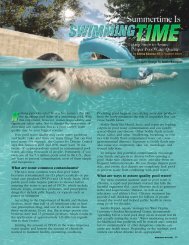 Summertime Is Swimming Time - National Environmental Services ...