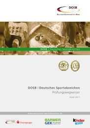 DOSB Sportabzeichen 2011 PrÃ¼fungswegweiser A5 ... - TSG Bruchsal