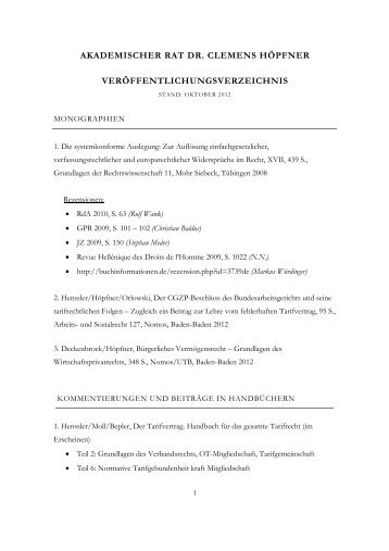 Download als PDF - Dr. Clemens Höpfner
