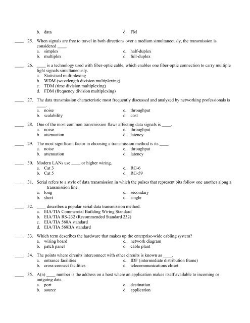 CIS 150 Final Exam Review Sheet Multiple Choice Identify the ...