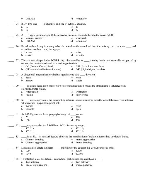 CIS 150 Final Exam Review Sheet Multiple Choice Identify the ...