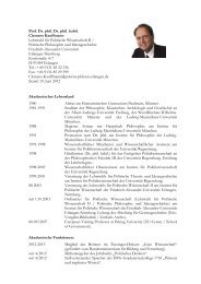 Prof. Dr. Clemens Kauffmann - Institut für Politische Wissenschaft ...