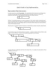 Quick Guide to Lisp Implementation