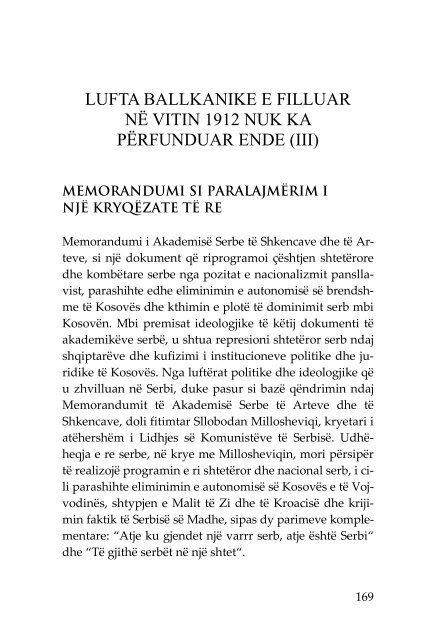 NÃ ÃFARÃ KOSOVE DO TÃ JETOJMÃ - Gazetaria