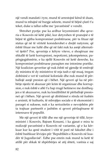 NÃ ÃFARÃ KOSOVE DO TÃ JETOJMÃ - Gazetaria