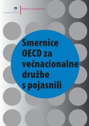 Smernice OECD za veÄnacionalne druÅ¾be s pojasnili