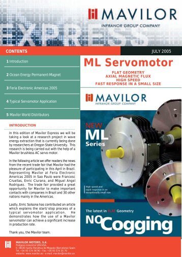 ML Servomotor - Mavilor