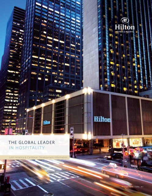 Development brochure - Hilton Worldwide