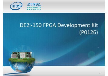 DE2i-150 FPGA Development Kit (P0126) - Intel