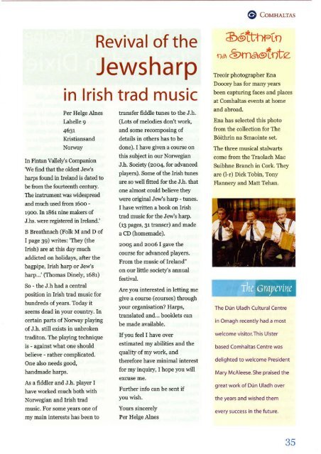 U - Comhaltas Archive