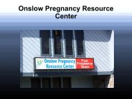 Onslow Pregnancy Resource Center