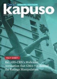 Re: ABS-CBN's Malicious Accusation that GMA-7 is Behind the ...