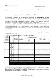 Le PPRE - Inspection académique de la Nièvre